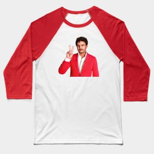 Peace Pedro Pascal Baseball T-Shirt